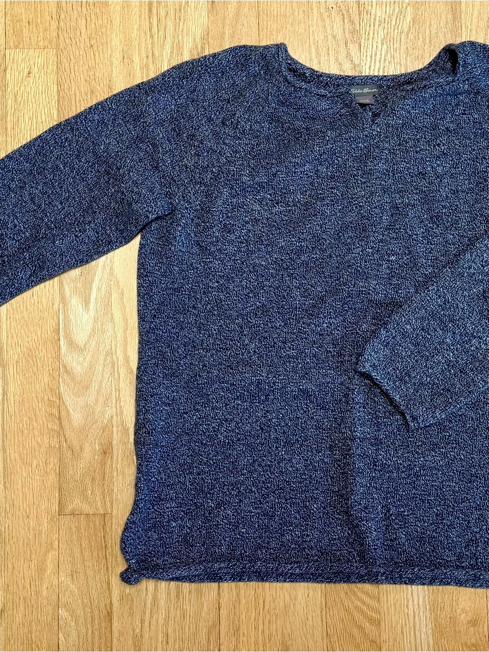 Women's Navy Crewneck Sweater